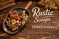 Bookish Rustic Scoops 🤎🥣~ THREE Scoops of fun ~ Includes FREE TikTok video