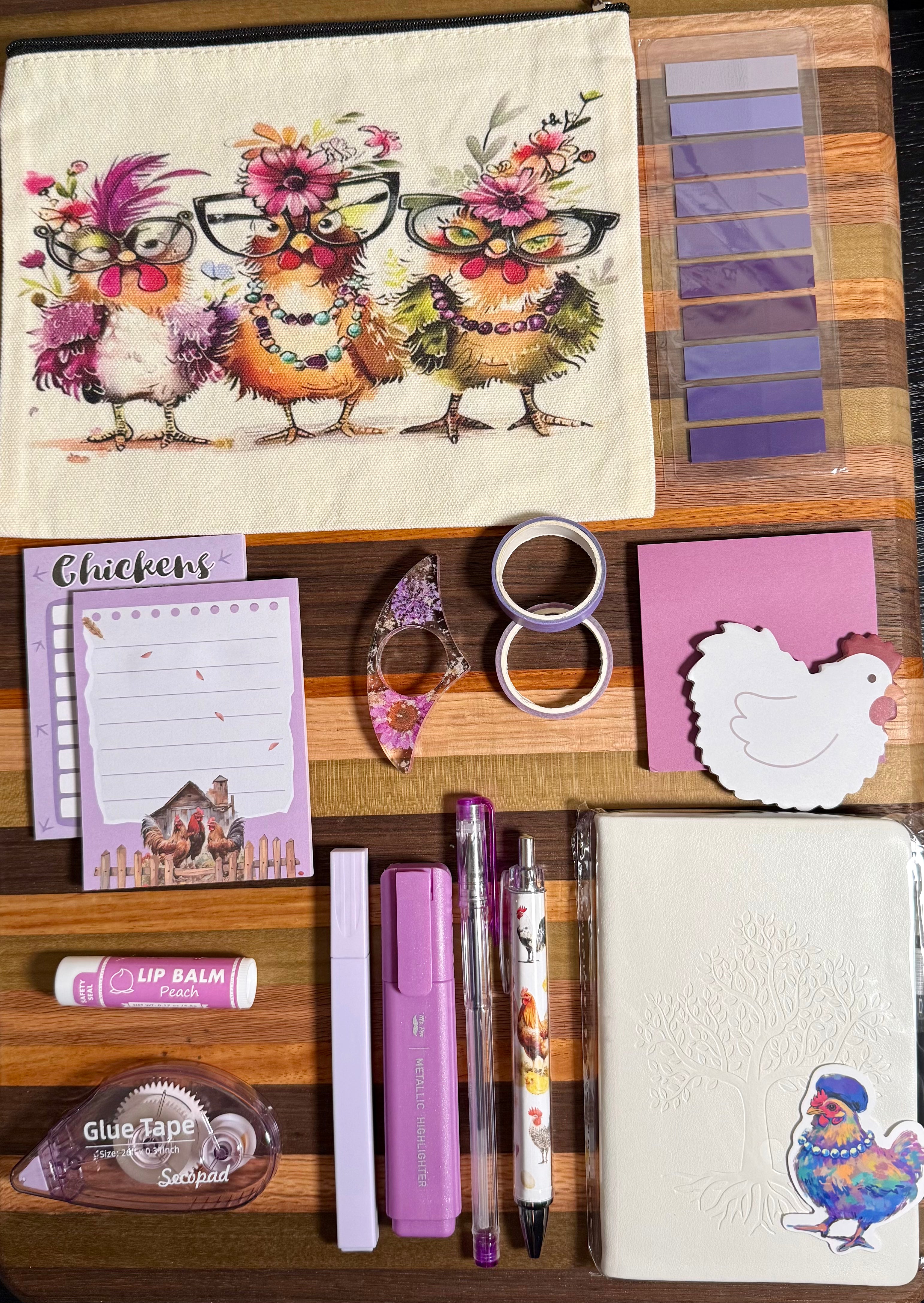 💜🐔Purple Chicken Lady Bundle